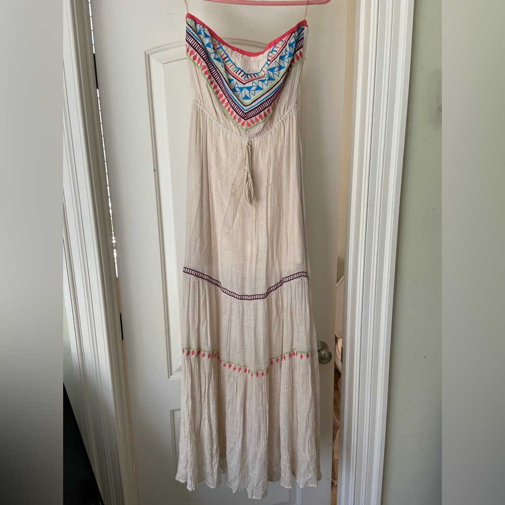 Boho maxi dress lined